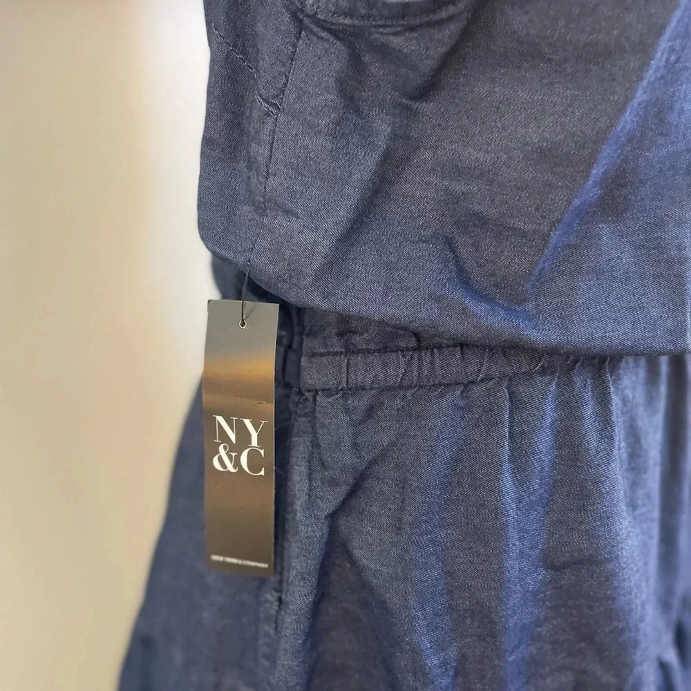 Women’s NWT New York & Company Denim Dress - Picture 7 of 7